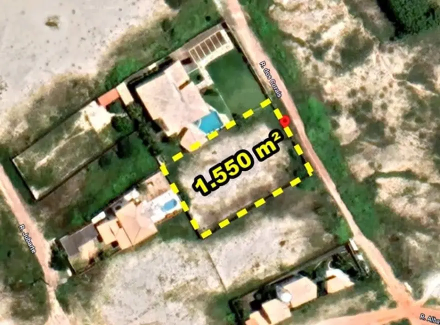 Foto 1 de Terreno / Lote à venda, 1550m2 em Aquiraz - CE