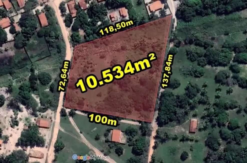 Foto 1 de Terreno / Lote à venda, 5000m2 em Cascavel - CE