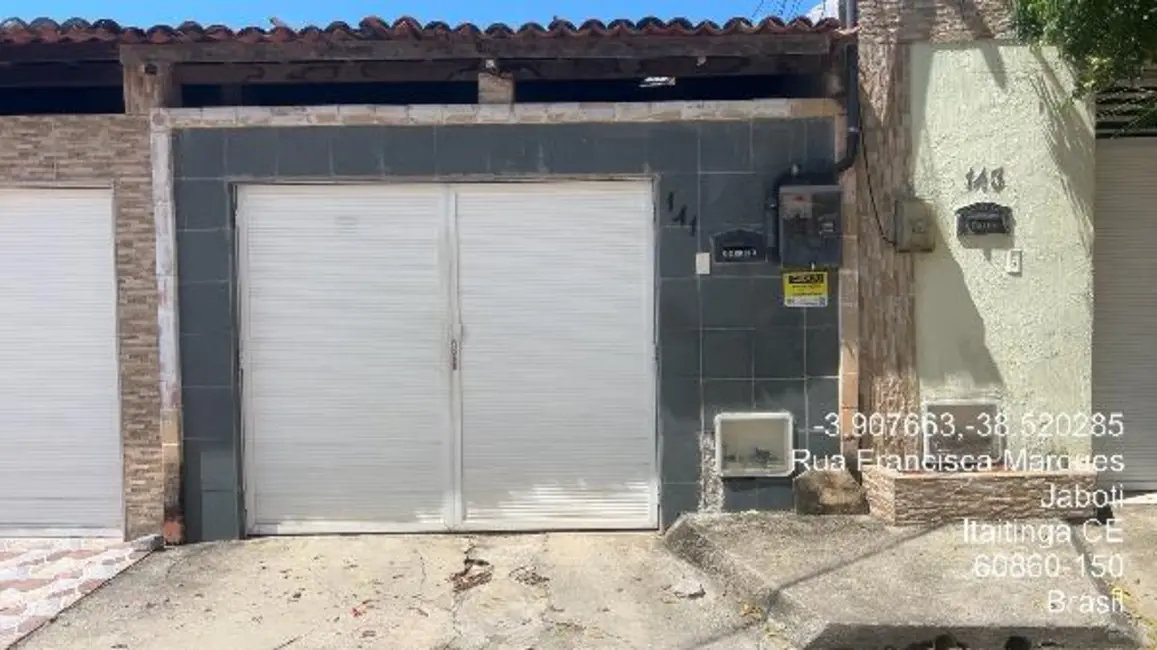 Casa com 2 quartos à venda, 68m2 em Itaitinga - CE - imagem 1 Foto 1 de Casa com 2 quartos à venda, 68m2 em Itaitinga - CE