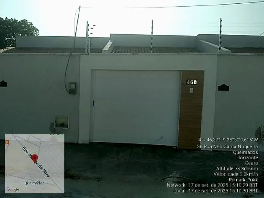 Foto 1 de Casa com 2 quartos à venda, 72m2 em Horizonte - CE