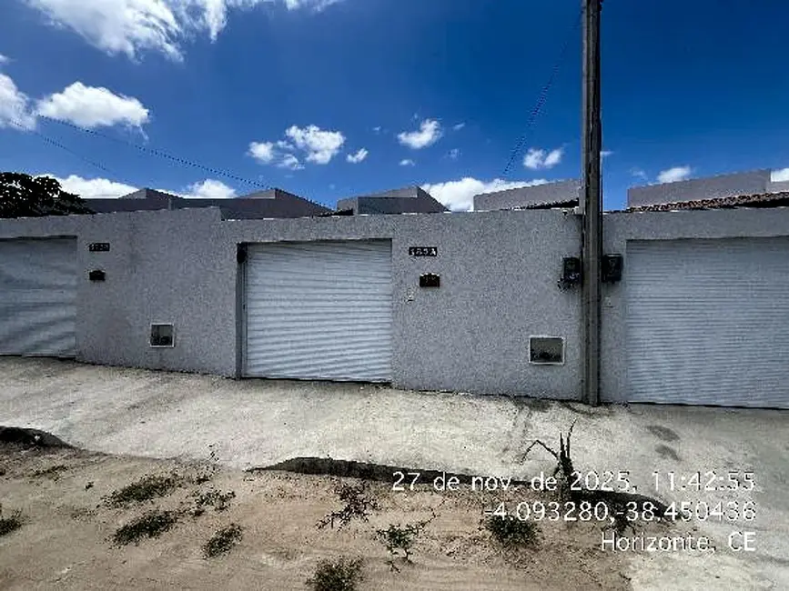 Foto 1 de Casa com 2 quartos à venda, 66m2 em Vertente, Horizonte - CE