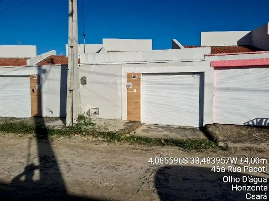 Foto 1 de Casa com 3 quartos à venda, 77m2 em Horizonte - CE