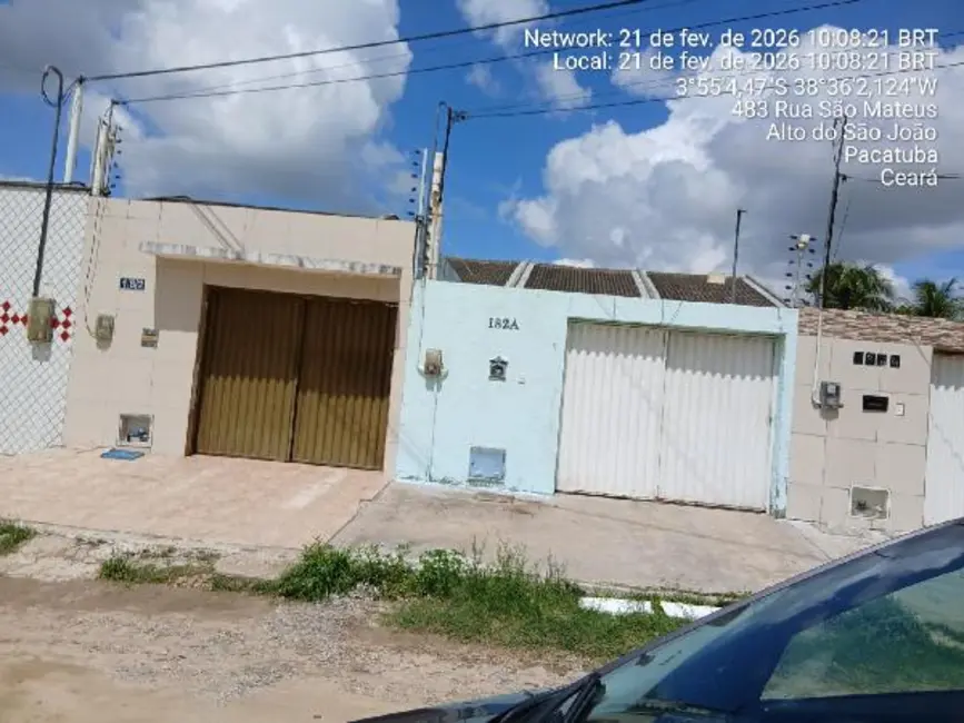 Casa com 2 quartos à venda, 74m2 em Pavuna, Pacatuba - CE - imagem 1 Foto 1 de Casa com 2 quartos à venda, 74m2 em Pavuna, Pacatuba - CE