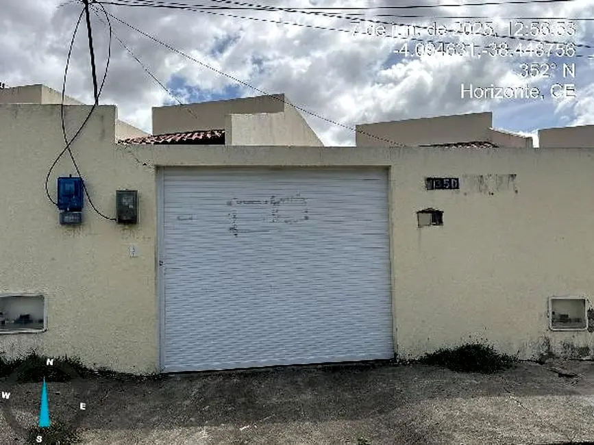 Foto 1 de Casa com 2 quartos à venda, 66m2 em Vertente, Horizonte - CE
