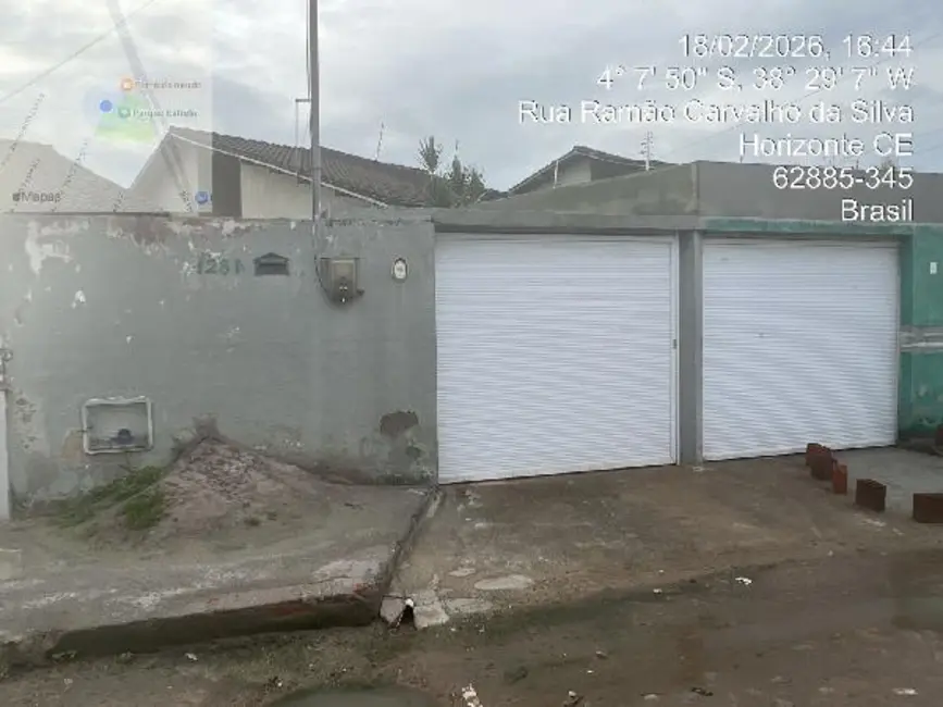 Foto 1 de Casa com 2 quartos à venda, 71m2 em Cajueiro da Malhada, Horizonte - CE