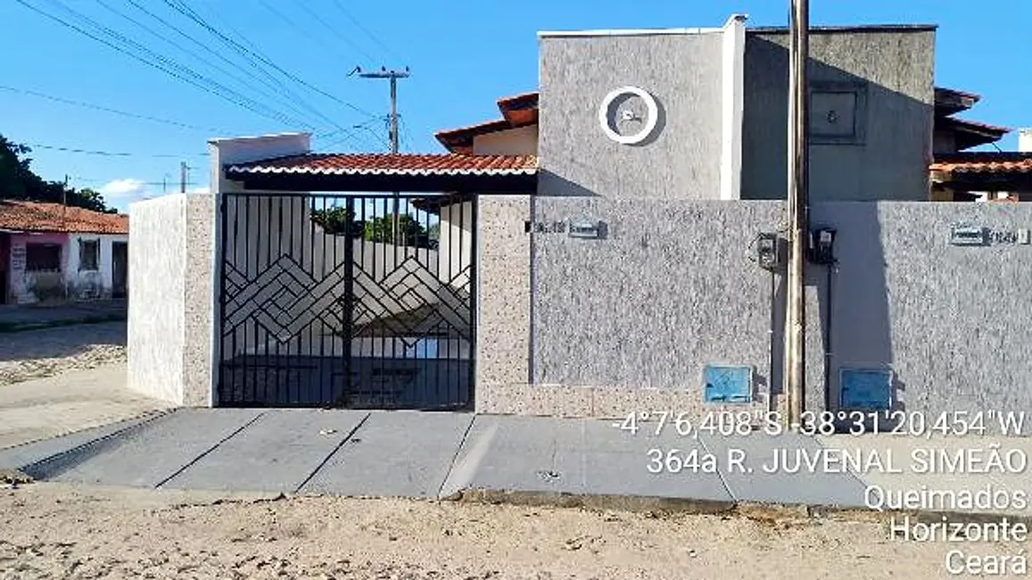 Foto 1 de Casa com 2 quartos à venda, 62m2 em Horizonte - CE