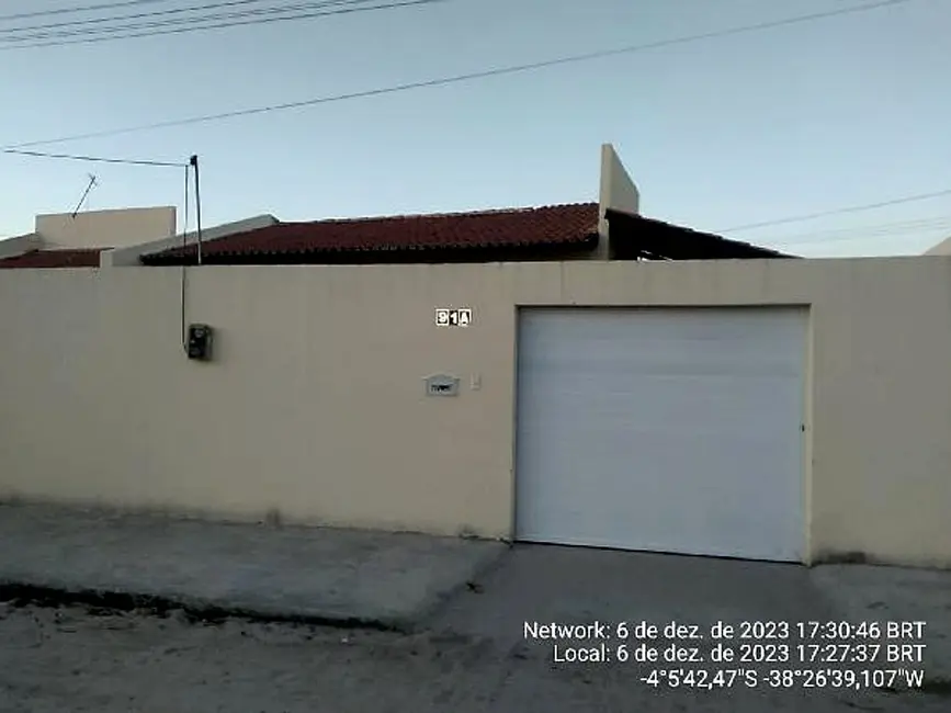 Foto 1 de Casa com 2 quartos à venda, 62m2 em Centro, Horizonte - CE