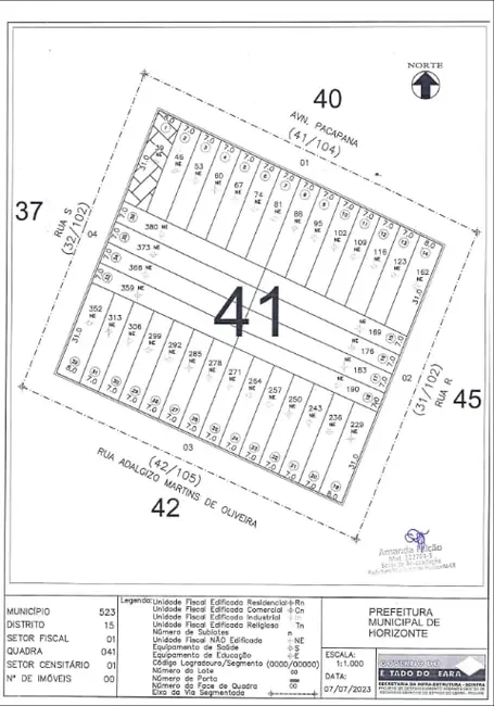 Foto 5 de Terreno / Lote à venda, 248m2 em Vertente, Horizonte - CE