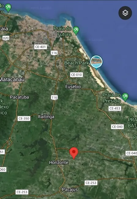 Foto 6 de Terreno / Lote à venda, 248m2 em Vertente, Horizonte - CE
