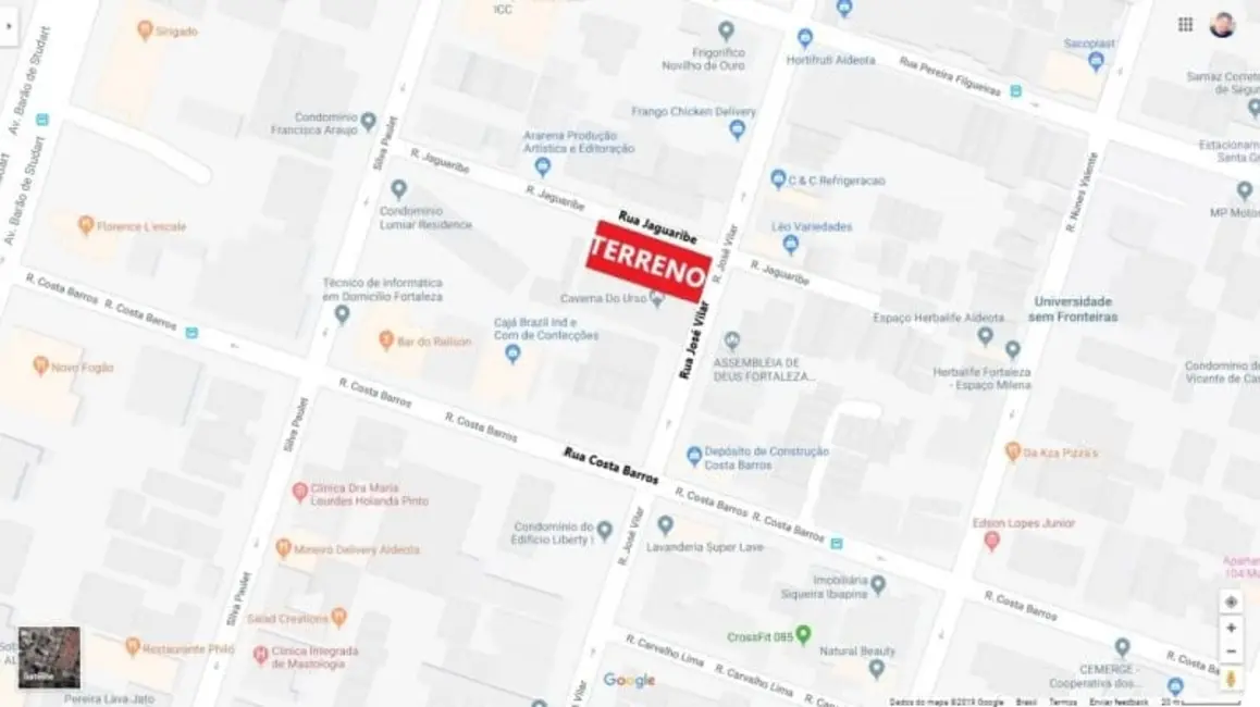 Foto 5 de Terreno / Lote para alugar, 531m2 em Meireles, Fortaleza - CE