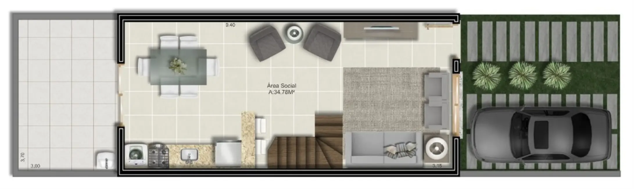 Foto 8 de Casa de Condomínio com 2 quartos à venda, 121m2 em Teresópolis, Porto Alegre - RS