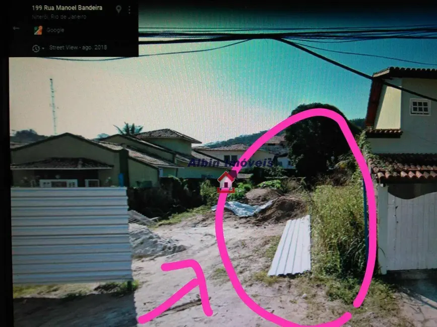 Foto 2 de Terreno / Lote à venda, 180m2 em Piratininga, Niteroi - RJ