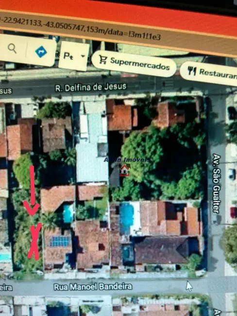 Foto 4 de Terreno / Lote à venda, 180m2 em Piratininga, Niteroi - RJ