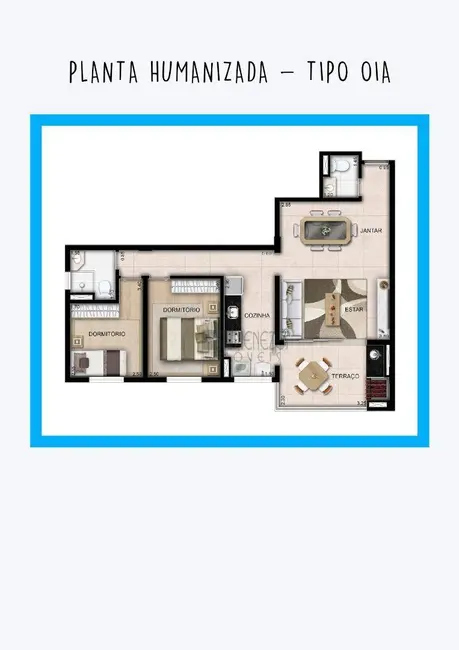Apartamento com 2 quartos à venda, 70m2 em Vila Jacuí, São Paulo - SP - imagem 2 Foto 2 de Apartamento com 2 quartos à venda, 70m2 em Vila Jacuí, São Paulo - SP
