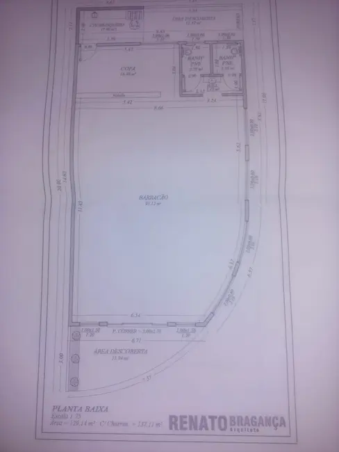 Foto 1 de Sala Comercial à venda, 163m2 em Piraju - SP