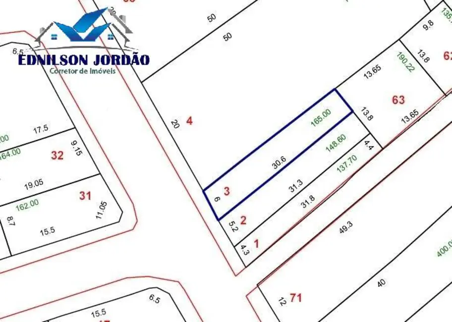 Terreno / Lote à venda, 165m2 em Parque Industriário, Santo Andre - SP - imagem 1 Foto 1 de Terreno / Lote à venda, 165m2 em Parque Industriário, Santo Andre - SP