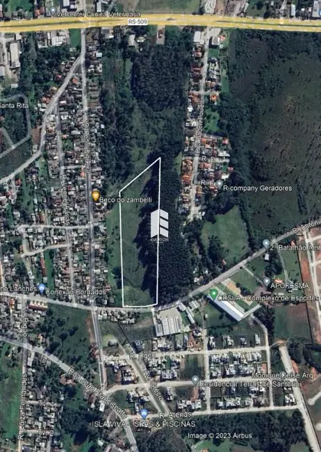 Foto 1 de Terreno / Lote à venda, 36000m2 em São José, Santa Maria - RS