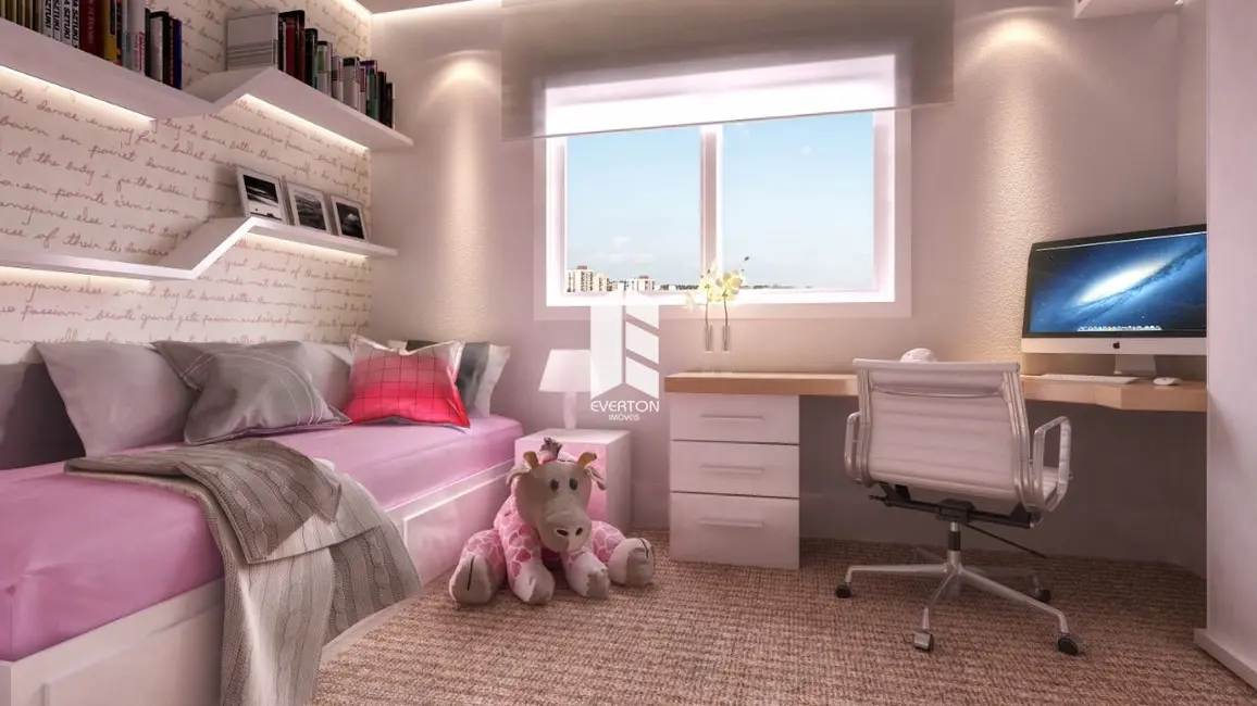 Foto 4 de Apartamento com 2 quartos à venda, 58m2 em Menino Jesus, Santa Maria - RS