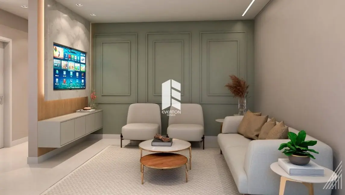 Foto 3 de Apartamento com 2 quartos à venda, 58m2 em Nossa Senhora de Fátima, Santa Maria - RS