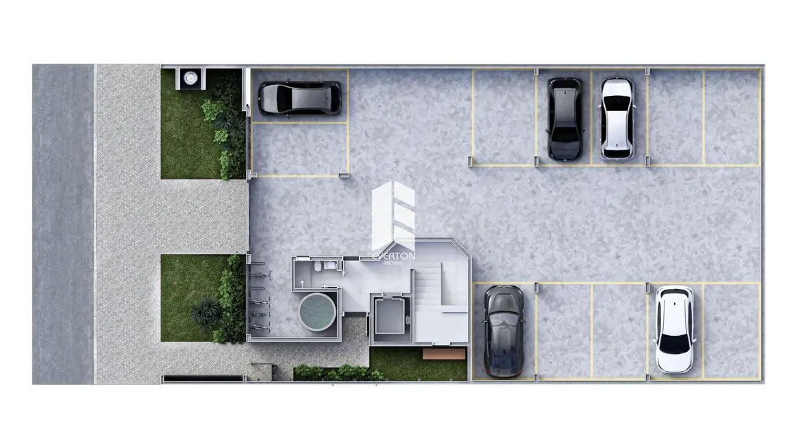 Apartamento com 1 quarto à venda, 35m2 em Camobi, Santa Maria - RS - imagem 9 Foto 9 de Apartamento com 1 quarto à venda, 35m2 em Camobi, Santa Maria - RS