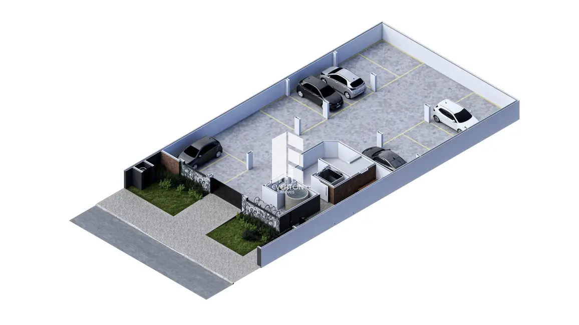 Apartamento com 1 quarto à venda, 35m2 em Camobi, Santa Maria - RS - imagem 7 Foto 7 de Apartamento com 1 quarto à venda, 35m2 em Camobi, Santa Maria - RS