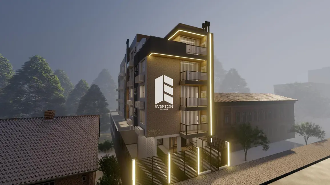 Apartamento com 1 quarto à venda, 54m2 em Nossa Senhora de Fátima, Santa Maria - RS - imagem 2 Foto 2 de Apartamento com 1 quarto à venda, 54m2 em Nossa Senhora de Fátima, Santa Maria - RS