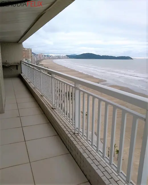 Foto 1 de Apartamento com 3 quartos para alugar, 163m2 em Aviação, Praia Grande - SP