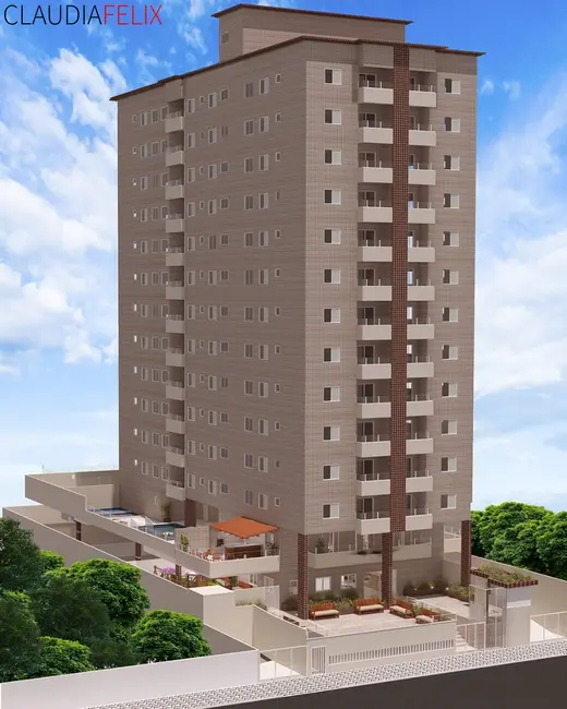 Foto 3 de Apartamento com 2 quartos à venda, 53m2 em Caiçara, Praia Grande - SP