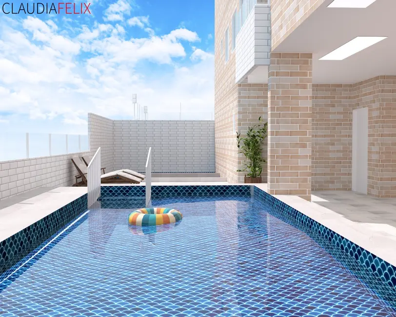 Foto 8 de Apartamento com 2 quartos à venda, 53m2 em Caiçara, Praia Grande - SP