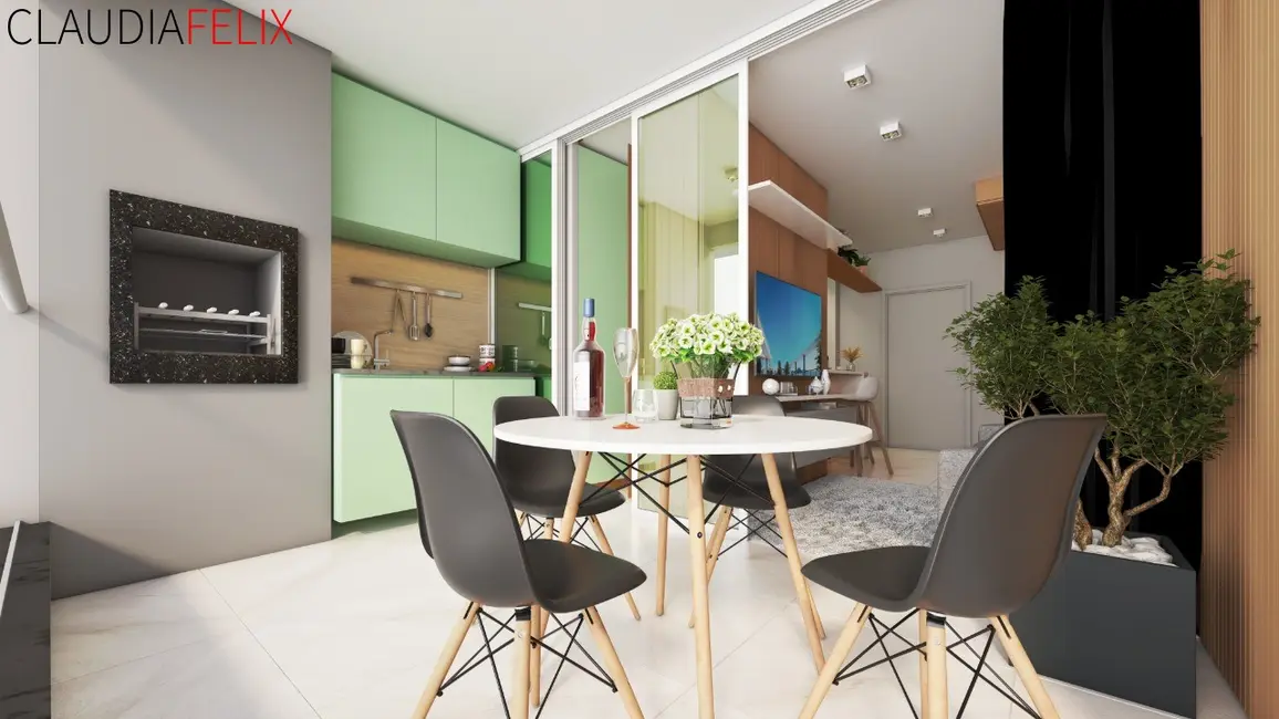 Foto 2 de Apartamento com 2 quartos à venda, 71m2 em Aviação, Praia Grande - SP