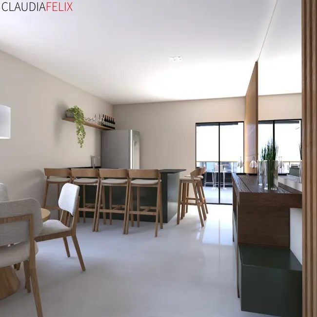 Foto 7 de Apartamento com 2 quartos à venda, 53m2 em Canto do Forte, Praia Grande - SP