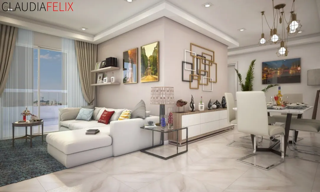 Foto 2 de Apartamento com 1 quarto à venda, 55m2 em Ocian, Praia Grande - SP