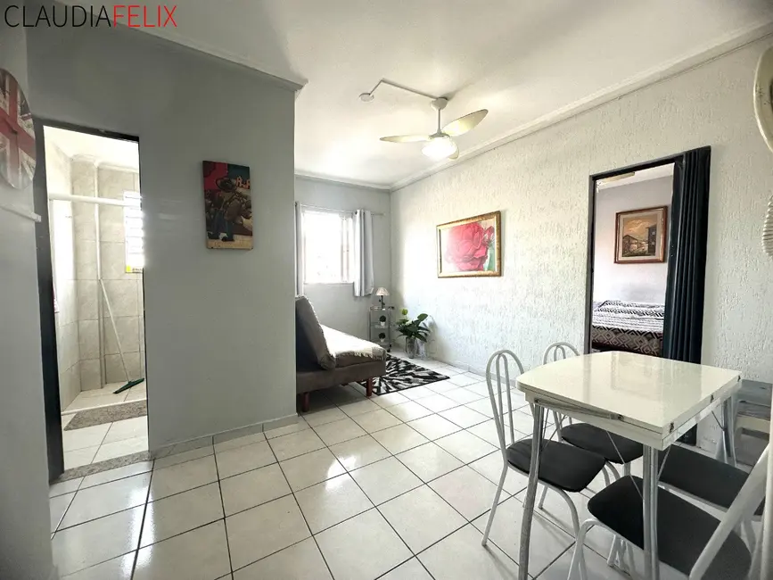 Foto 1 de Apartamento com 1 quarto para alugar, 41m2 em Boqueirão, Praia Grande - SP