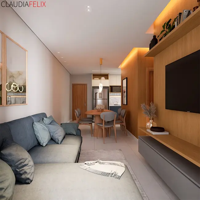 Foto 6 de Apartamento com 2 quartos à venda, 74m2 em Guilhermina, Praia Grande - SP