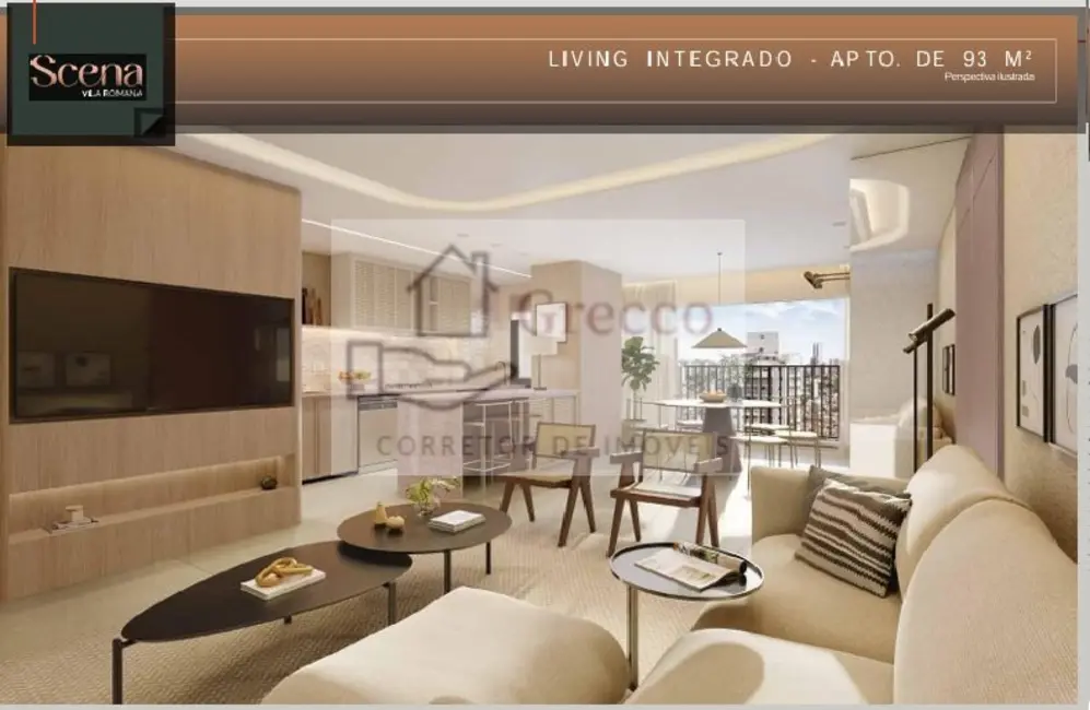 Apartamento com 3 quartos à venda, 93m2 em Vila Romana, São Paulo - SP - imagem 6 Foto 6 de Apartamento com 3 quartos à venda, 93m2 em Vila Romana, São Paulo - SP