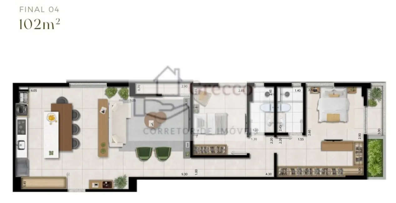 Foto 2 de Apartamento com 3 quartos à venda, 104m2 em Vila Romana, São Paulo - SP