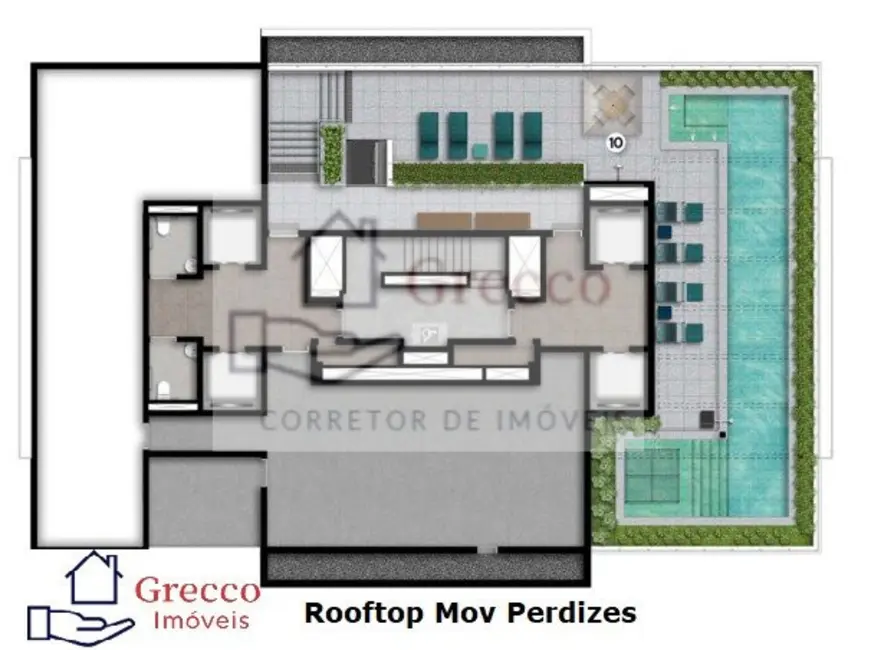 Foto 3 de Apartamento com 1 quarto à venda, 39m2 em Perdizes, São Paulo - SP