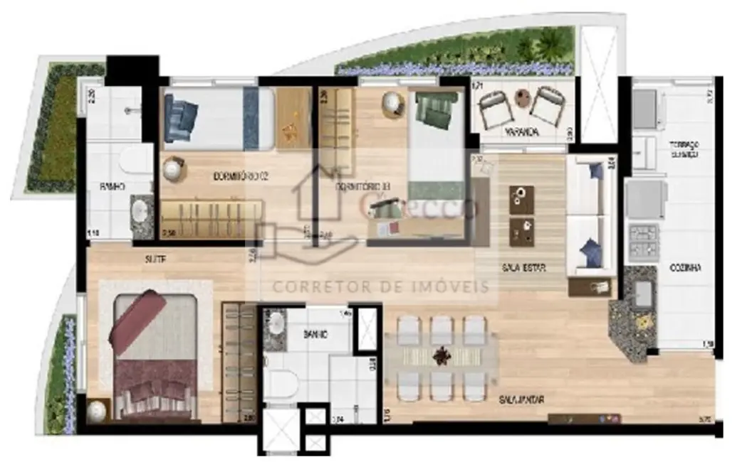 Apartamento com 2 quartos à venda, 62m2 em Vila Pompéia, São Paulo - SP - imagem 2 Foto 2 de Apartamento com 2 quartos à venda, 62m2 em Vila Pompéia, São Paulo - SP