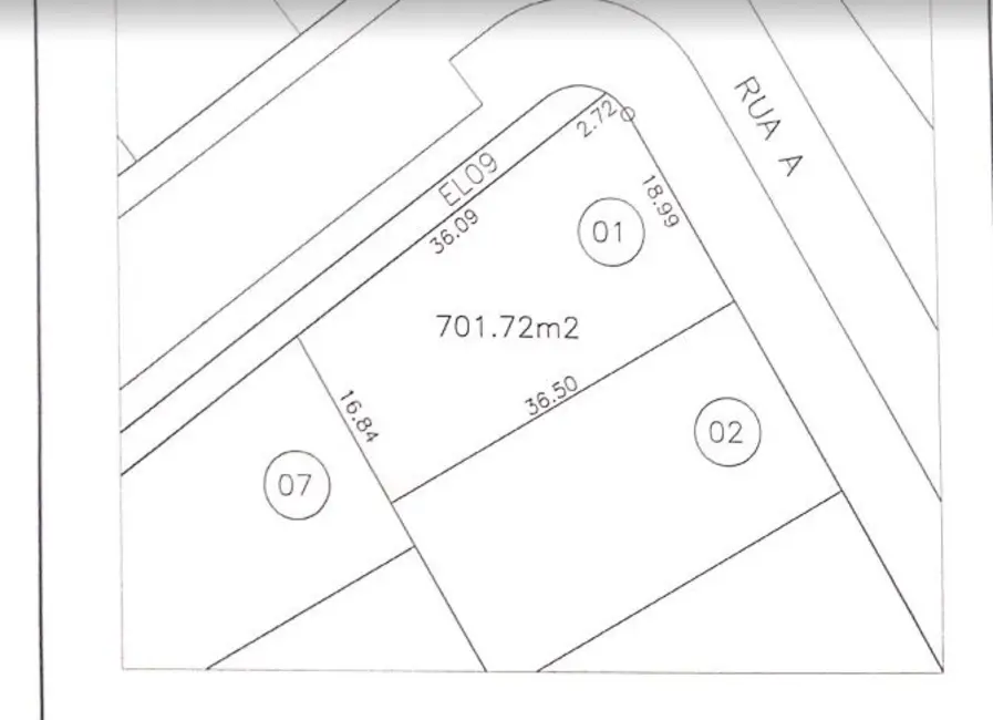 Foto 3 de Terreno / Lote à venda, 701m2 em Camacari - BA