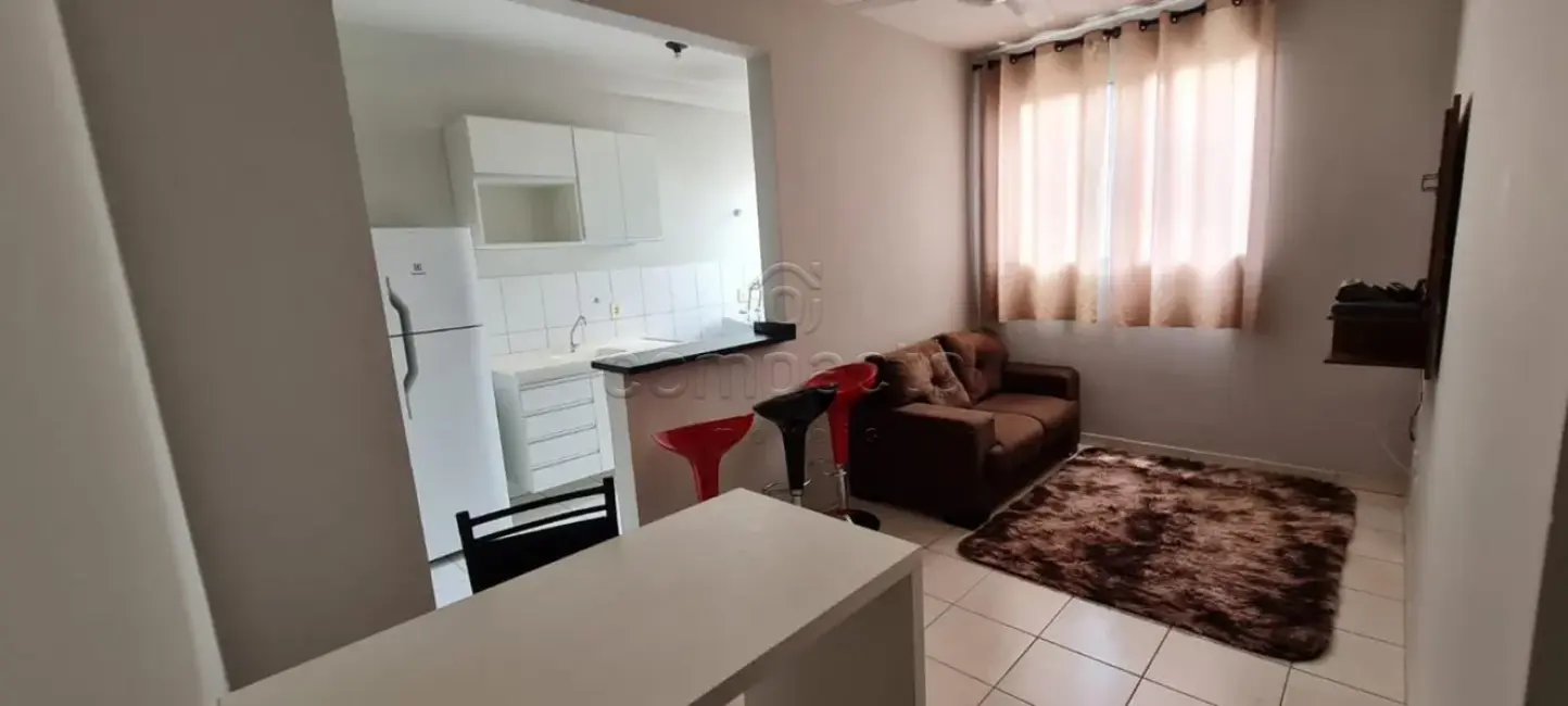Foto 1 de Apartamento com 2 quartos para alugar, 49m2 em Sao Jose Do Rio Preto - SP