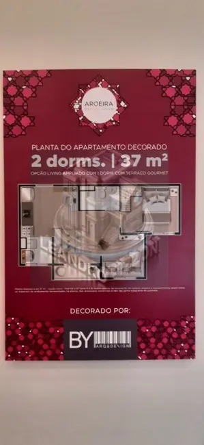 Apartamento com 2 quartos à venda, 37m2 em Jardim Imperador (Zona Sul), São Paulo - SP - imagem 2 Foto 2 de Apartamento com 2 quartos à venda, 37m2 em Jardim Imperador (Zona Sul), São Paulo - SP