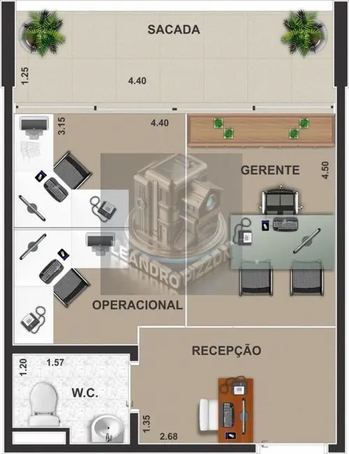 Sala Comercial com 1 quarto à venda, 39m2 em Vila das Palmeiras, Guarulhos - SP - imagem 4 Foto 4 de Sala Comercial com 1 quarto à venda, 39m2 em Vila das Palmeiras, Guarulhos - SP