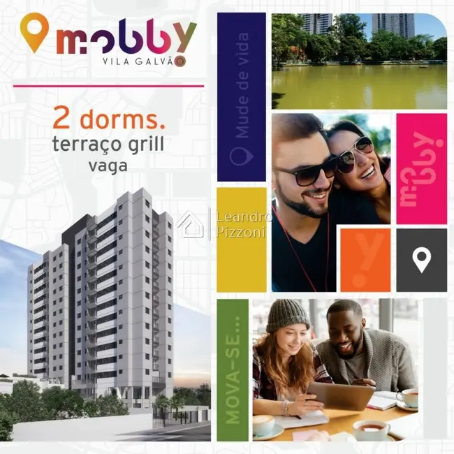 Foto 5 de Apartamento com 2 quartos à venda, 46m2 em Vila Galvão, Guarulhos - SP