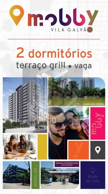 Apartamento com 2 quartos à venda, 46m2 em Vila Galvão, Guarulhos - SP - imagem 4 Foto 4 de Apartamento com 2 quartos à venda, 46m2 em Vila Galvão, Guarulhos - SP