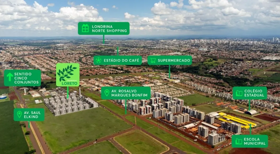 Apartamento com 2 quartos à venda, 41m2 em Jardim Maria Celina, Londrina - PR - imagem 9 Foto 9 de Apartamento com 2 quartos à venda, 41m2 em Jardim Maria Celina, Londrina - PR