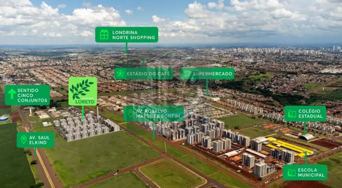 Apartamento com 2 quartos à venda, 41m2 em Jardim Maria Celina, Londrina - PR - imagem 9 Foto 9 de Apartamento com 2 quartos à venda, 41m2 em Jardim Maria Celina, Londrina - PR