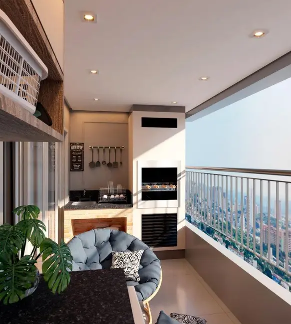 Foto 3 de Apartamento com 3 quartos à venda, 88m2 em Jordanópolis, Aruja - SP