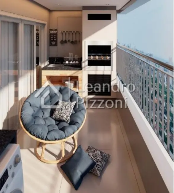 Foto 4 de Apartamento com 2 quartos à venda, 65m2 em Jordanópolis, Aruja - SP