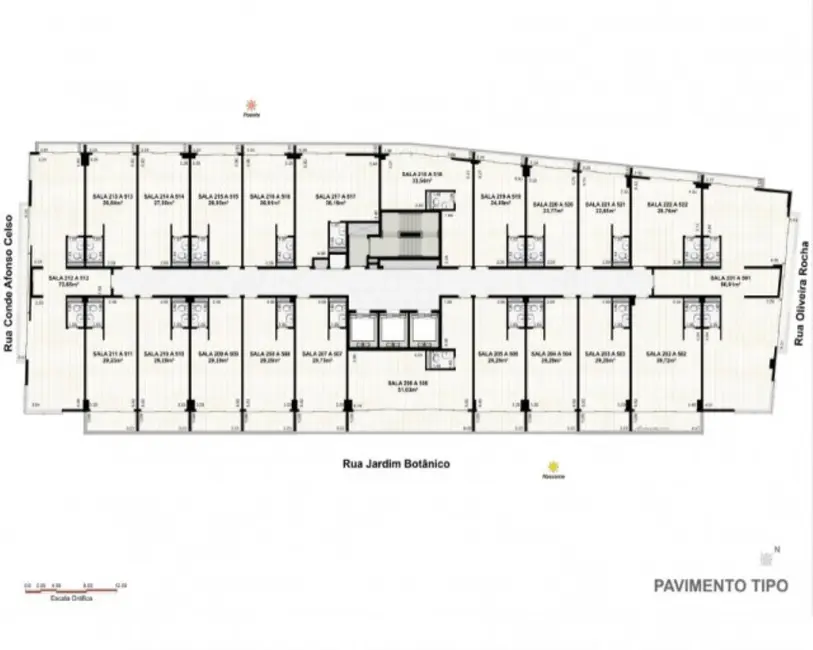 Foto 8 de Sala Comercial à venda, 23m2 em Jardim Botânico, Rio De Janeiro - RJ