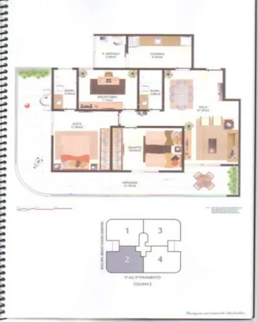 Foto 8 de Apartamento com 2 quartos à venda, 149m2 em Centro, Cabo Frio - RJ